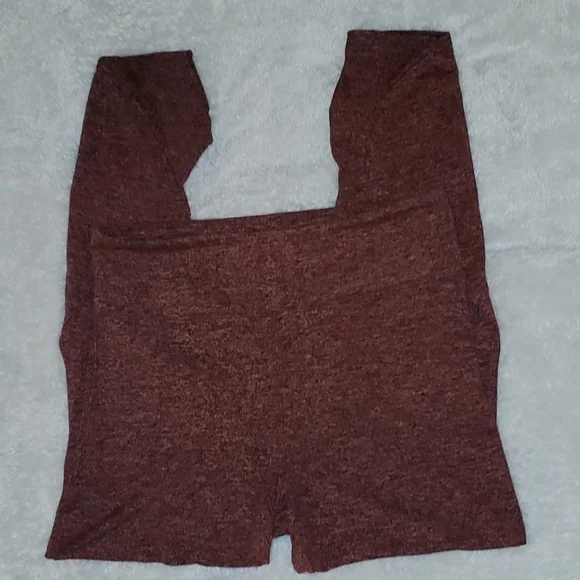 Free People Movement Halo Leggings Coral Size Medium Cutout Details Highrise - Picture 4 of 8